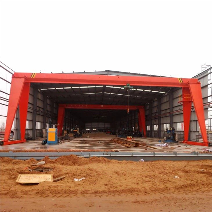 Single Girder Grab 10 Ton Gantry Crane For Sale