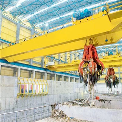 10 طن النفايات تسليم انتزاع رافعة علوية